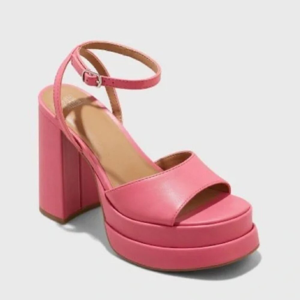Wild Fable Pink Platform Heels